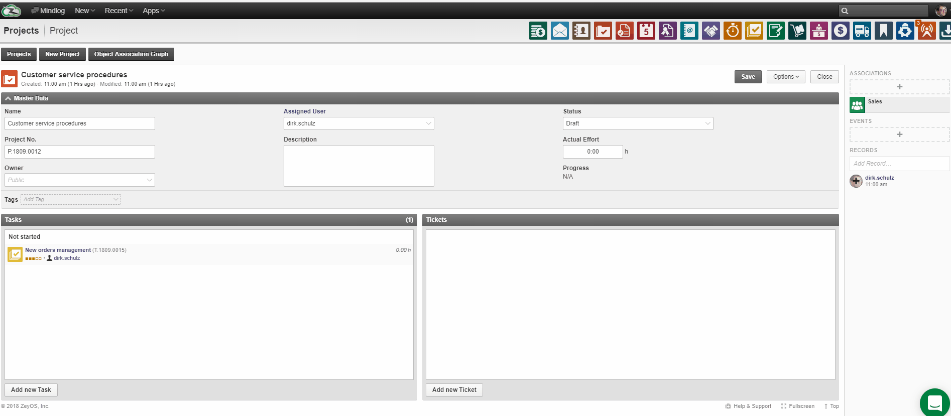 Split tasks into action steps